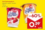 Aktuelles Sahnejoghurt Angebot bei Netto Marken-Discount in Frankfurt (Main) ab 0,39 €