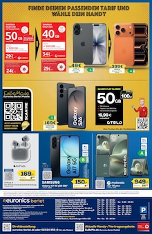 Smartphone im EURONICS Prospekt "GENAU RICHTIG. SOMMER. SONNE. BESTE DEALS." mit 8 Seiten (Hamm)