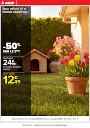 Offre Plante Artificielle dans le catalogue Carrefour du moment à la page 70