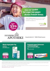 Aktueller mea - meine apotheke Apotheke Prospekt in Plüderhausen und Umgebung, "Unsere Mai-Angebote" mit 4 Seiten, 01.05.2025 - 31.05.2025