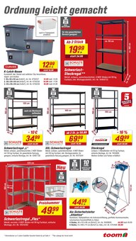 Schwerlastregal im toom Baumarkt Prospekt "Respekt, wer's selber macht." mit 26 Seiten (Mannheim)