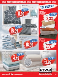 Spannbettlaken im Kaufhaus Stolz Prospekt "STOLZ. Das Kaufhaus im Norden." mit 22 Seiten (Bremerhaven)