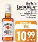 Bourbon Whiskey Angebote von Jim Beam bei E center Bornheim für 10,99 €