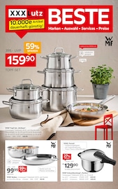 Bratpfanne im XXXLutz Möbelhäuser Prospekt in Lörrach Aktueller XXXLutz Möbelhäuser Prospekt mit Bratpfanne, "10.000e Artikel dauerhaft günstig!", Seite 1