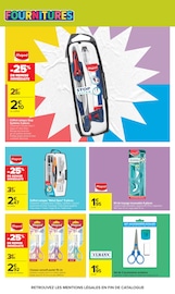 Promos Compas dans le catalogue "L'ÉTÉ À LA PLAGE, LA RENTRÉE À LA PAGE." de Carrefour à la page 16