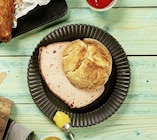 Fleischkäse-Brötchen bei REWE im Ebersbach Prospekt für 1,80 €