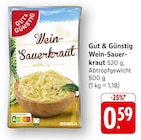 Aktuelle Sauerkraut Angebote bei EDEKA in Koblenz Aktuelles Wein-Sauerkraut Angebot bei EDEKA in Koblenz ab 0,59 €