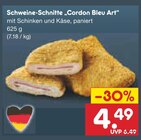 Schweine-Schnitte 'Cordon Bleu Art' von  im aktuellen Netto Marken-Discount Prospekt für 4,49 €
