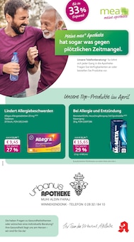 mea - meine apotheke Prospekt der Woche "Unsere April-Angebote" Seite 1, 01.04.2026 bis 30.04.2026 für Kevelaer Aktueller mea - meine apotheke Prospekt "Unsere April-Angebote" Seite 1 von 4 Seiten für Kevelaer