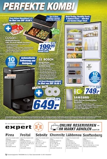 Staubsauger im expert Prospekt "Top Angebote" mit 12 Seiten (Dresden)
