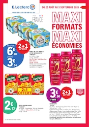 Catalogue Supermarchés E.Leclerc en cours à Pont-de-Salars et alentours, "MAXI FORMATS MAXI ÉCONOMIES", 96 pages, 25/08/2026 - 05/09/2026