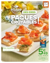 Promo Saumon dans le catalogue Carrefour Market du moment à la page 1