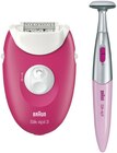 Épilateur électrique - BRAUN - Lidl à Tours Épilateur électrique - BRAUN en promo chez Lidl Tours à 49,99 €