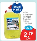 Scheibenreiniger Sommer von Priva im aktuellen budni Prospekt