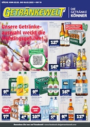 Aktueller Getränkewelt Prospekt mit Bier, "DIE GETRÄNKEKÖNNER", Seite 1