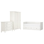 Aktuelles Schlafzimmermöbel 3er-Set weiß gebeizt Angebot bei IKEA in Hannover ab 977,00 €