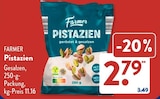 Pistazien im ALDI SÜD Prospekt Pistazien von Farmer im aktuellen ALDI SÜD Prospekt für 2,79 €
