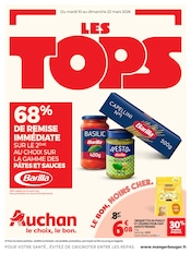 Catalogue Supermarchés Auchan Hypermarché en cours à Lencloître et alentours, "LES TOPS", 32 pages, 10/03/2026 - 22/03/2026