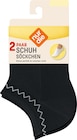 dm-drogerie markt Schweinfurt - Schuhsöckchen schwarz Gr. 35-38 Angebot im Prospekt Schuhsöckchen schwarz Gr. 35-38 bei dm-drogerie markt im Schweinfurt Prospekt für 7,95 €