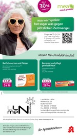 Aktueller mea - meine apotheke Apotheke Prospekt in Guntersblum und Umgebung, "Unsere Juli-Angebote" mit 4 Seiten, 01.07.2025 - 31.07.2025
