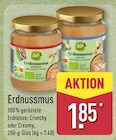 Erdnussmus Crunchy von Bio für 1,85 € bei ALDI Nord im Angebot Erdnussmus Crunchy von Bio im aktuellen ALDI Nord Prospekt