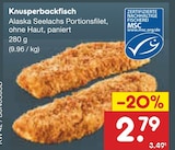 Knusperbackfisch im Angebot bei Netto Marken-Discount in Herne Knusperbackfisch Angebote bei Netto Marken-Discount Herne für 2,79 €