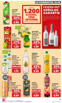 Wasser im aktuellen Kaufland Prospekt (Cottbus) Wasser im Kaufland Prospekt "Hier bin ich richtig" mit 65 Seiten (Cottbus)