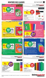 Promos Fournitures Scolaires dans le catalogue "-50% DE REMISE IMMÉDIATE SUR LE 2ÈME" de Intermarché Super Fournitures Scolaires en promo dans le catalogue Intermarché Super à la page 25
