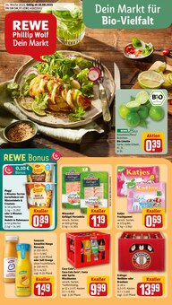 Aktueller REWE Prospekt "Dein Markt" Aktueller REWE Prospekt