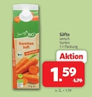 Aktuelle Saft Angebote bei Markant Nordwest in Bremerhaven Aktuelles Säfte Angebot bei Markant Nordwest in Bremerhaven ab 1,59 €