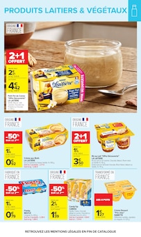 Promotion Yaourt nature dans le prospectus Carrefour, valable du 11/08/2026 au 24/08/2026 Promo Yaourt nature dans le catalogue Carrefour du moment à la page 7