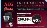 AEG Küchenmaschine Angebote bei famila Nordost Stralsund für 299,99 €