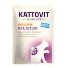 Kattovit Feline Diet Sensitive Huhn + Pute  85g Angebote von Kattovit bei Zookauf Bremen für 0,69 €