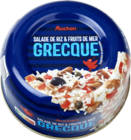 SALADE DE RIZ ET FRUITS DE MER GRECQUE AUCHAN - AUCHAN en promo chez Auchan Hypermarché SALADE DE RIZ ET FRUITS DE MER GRECQUE AUCHAN - AUCHAN dans le catalogue Auchan Hypermarché
