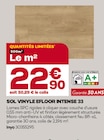 Sol Vinyle Efloor Intense 33 en promo chez Gedimat Toulouse à 22,90 €