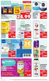 Gillette im Kaufland Prospekt in Heidenheim Aktueller Kaufland Prospekt mit Gillette, "KNÜLLER", Seite 44