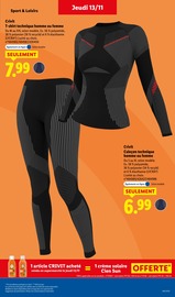 Vêtements Angebote im Prospekt "LES SEMAINES CASHBACK" von Lidl Vêtements Angebote im Prospekt "LES SEMAINES CASHBACK" von Lidl auf Seite 39