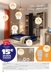 Promos Rideau dans le catalogue "Les projets d'été" de Mr.Bricolage Rideau en promo dans le catalogue Mr.Bricolage à la page 4