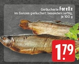 Geräucherte Forelle im Angebot bei EDEKA in Erftstadt Geräucherte Forelle Angebote bei EDEKA Erftstadt für 1,79 €