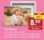 Foto-Leinwand für 4,90 € bei ALDI Nord im Angebot Foto-Leinwand im aktuellen ALDI Nord Prospekt