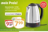 Aktuelle Wasserkocher Angebote bei GLOBUS in Duisburg Aktuelles Wasserkocher 13704 Angebot bei GLOBUS in Duisburg ab 7,99 €
