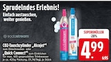 CO2-Tauschzylinder "Alcojet" oder "Quick Connect" im Angebot bei EDEKA in Regensburg CO2-Tauschzylinder "Alcojet" oder "Quick Connect" Angebote von Sodastream bei EDEKA Regensburg für 4,99 €