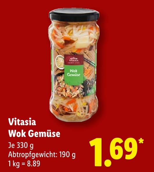 Wok Gemüse
