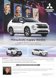 Mitsubishi Prospekt für Speyer: "Mitsubishi Happy Weeks", 1 Seite, 15.09.2025 - 13.10.2025