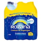 Eau minérale naturelle gazeuse - ROZANA - Carrefour Market Eau minérale naturelle gazeuse - ROZANA à 3,00 € dans le catalogue Carrefour Market