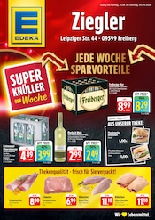 Fleisch im EDEKA Prospekt in Freiberg Aktueller EDEKA Prospekt mit Fleisch, "Aktuelle Angebote", Seite 1