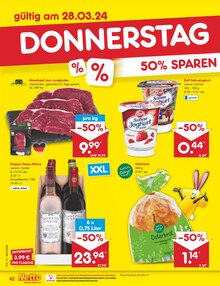 Rindfleisch im Netto Marken-Discount Prospekt "Aktuelle Angebote" mit 56 Seiten (Berlin)
