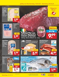 Bratwurst Angebot im aktuellen Netto Marken-Discount Prospekt auf Seite 37