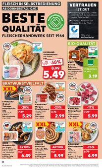Schweinefleisch im aktuellen Kaufland Prospekt (Remscheid) Schweinefleisch im Kaufland Prospekt "Aktuelle Angebote" mit 48 Seiten (Remscheid)