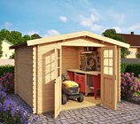 Aktuelle Gartenhaus Angebote bei Hagebaumarkt in Duisburg Aktuelles Blockbohlenhaus „Australien“ Angebot bei Hagebaumarkt in Duisburg ab 1.299,00 €